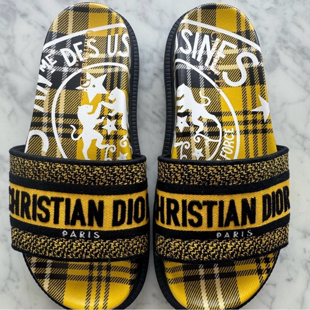 Christian Dior Dway leather mules - Picture 3 of 7